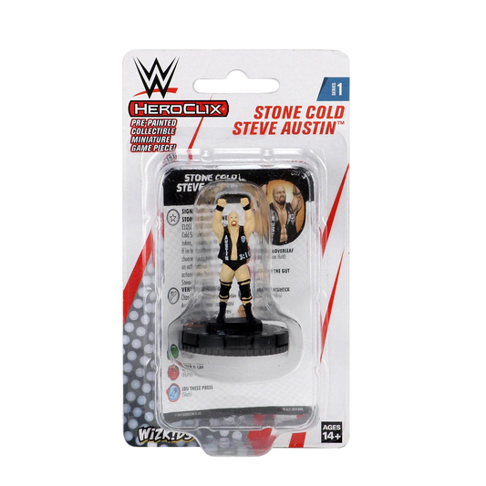 WWE HeroClix: Stone Cold Steve Austin Expansion Pack (New in Box)