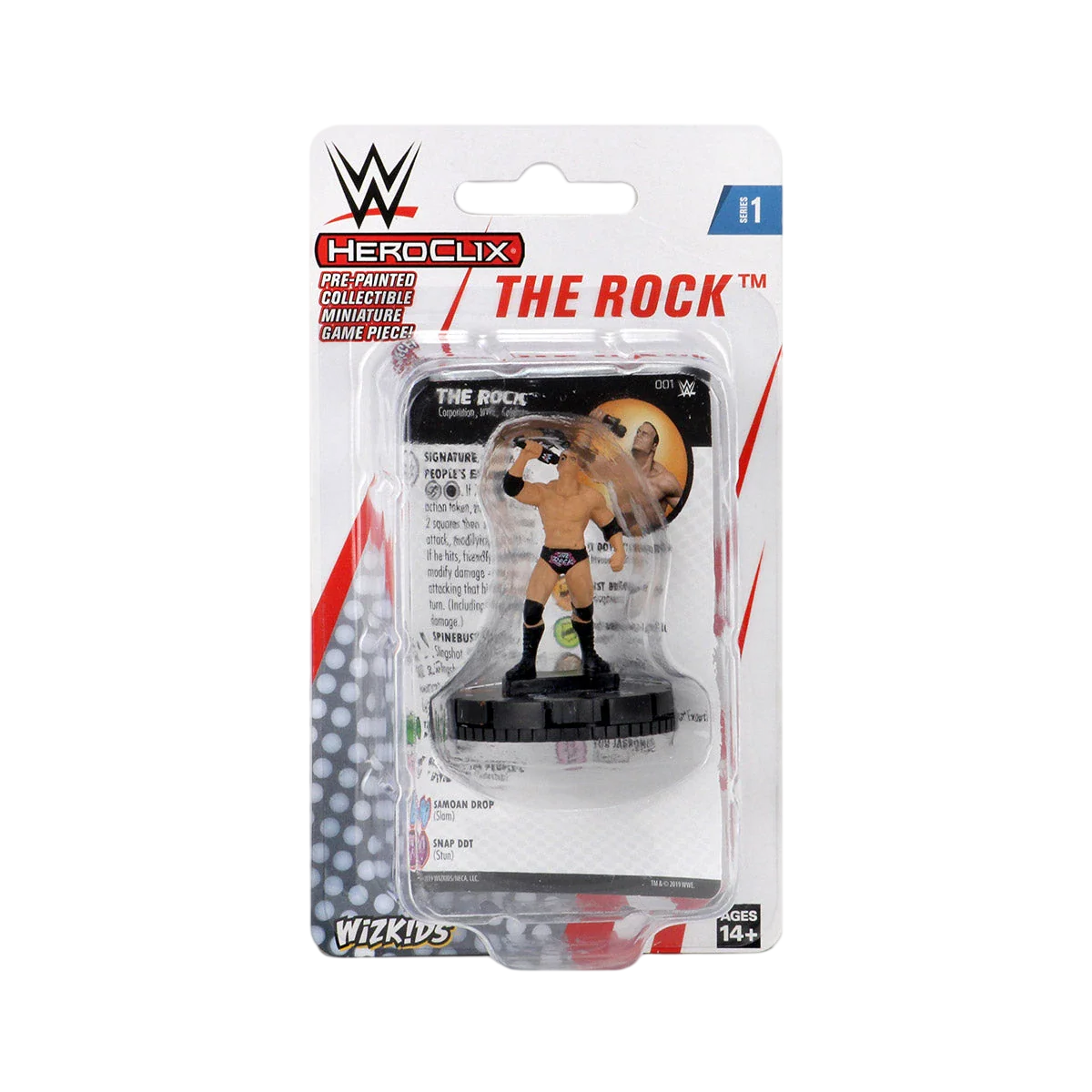 WWE HeroClix: The Rock Expansion Pack (Prepainted)