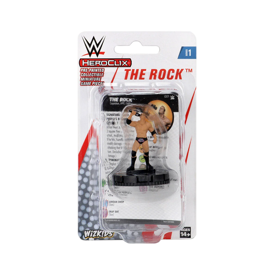 WWE HeroClix: The Rock Expansion Pack (Custom Painted)
