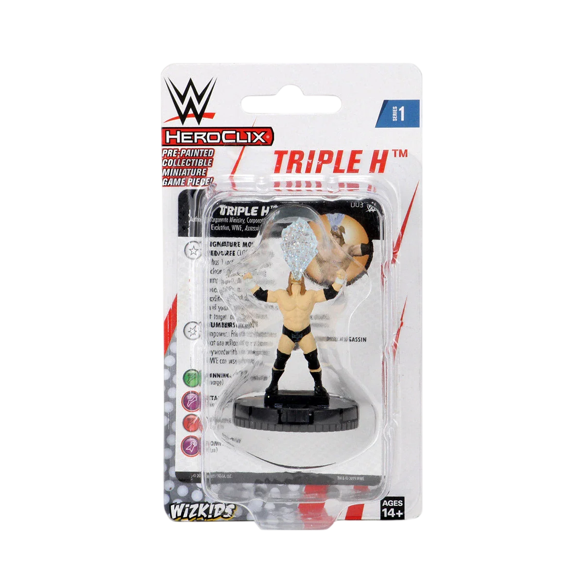 WWE HeroClix: Triple H Expansion Pack (Prepainted)