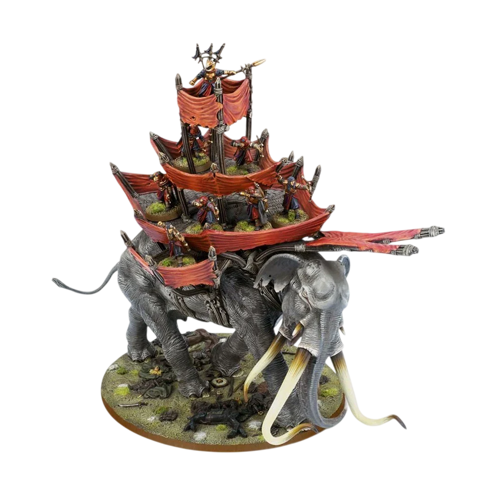 War Mumak of Harad (Custom Painted) (Assembled)