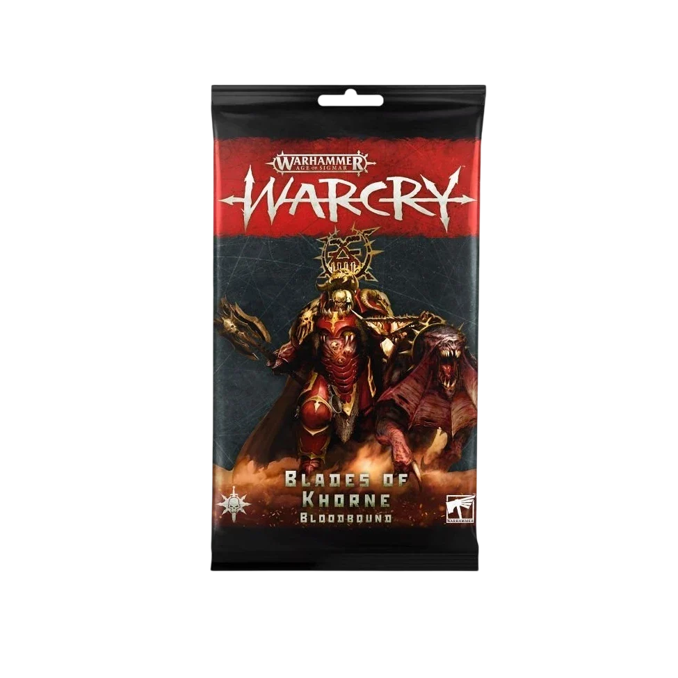 Warcry: Blades of Khorne Bloodbound Cards (2020)