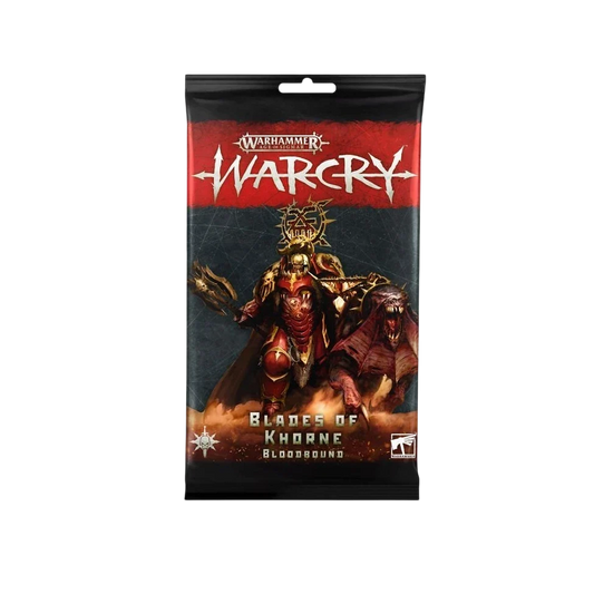 Warcry: Blades of Khorne Bloodbound Cards (2020)