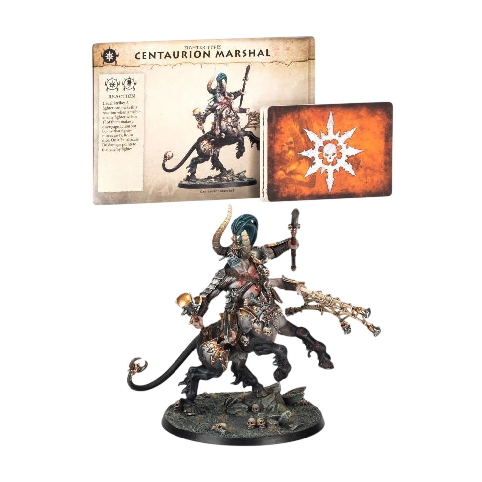 Warcry: Centaurion Marshal (New on Sprue)