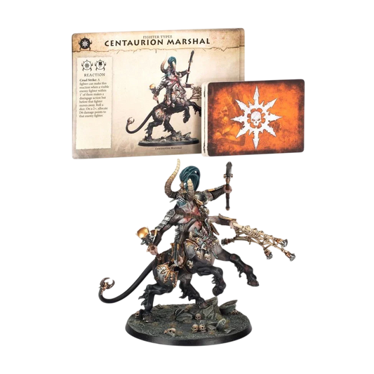 Warcry: Centaurion Marshal (Custom Painted) (Assembled)