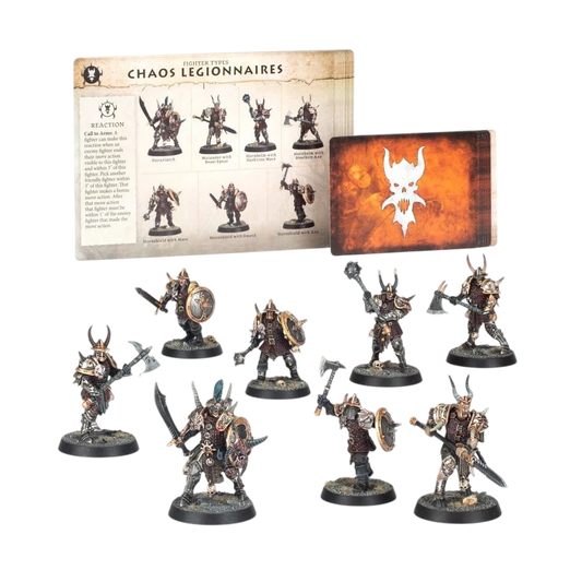 Warcry: Chaos Legionnaires (Custom Painted) (Assembled)