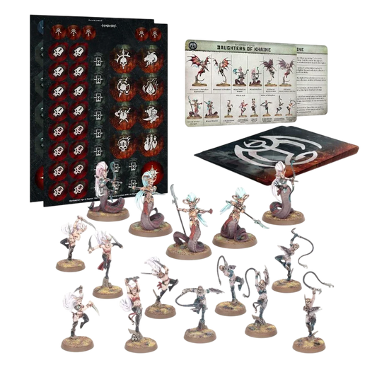 Warcry: Daughters of Khaine (Custom Painted) (Assembled)