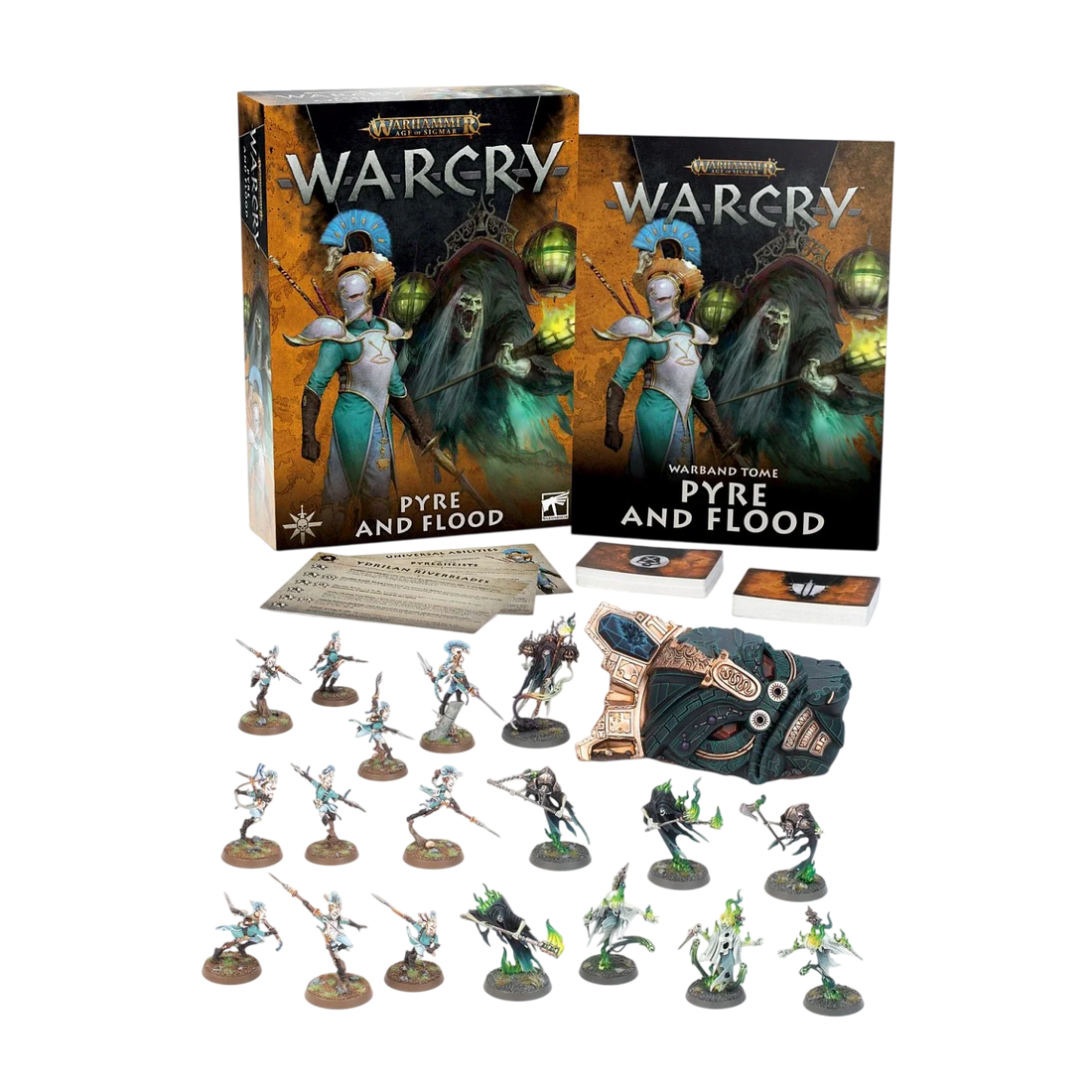Warcry: Pyre and Flood (Unpainted) (Assembled)