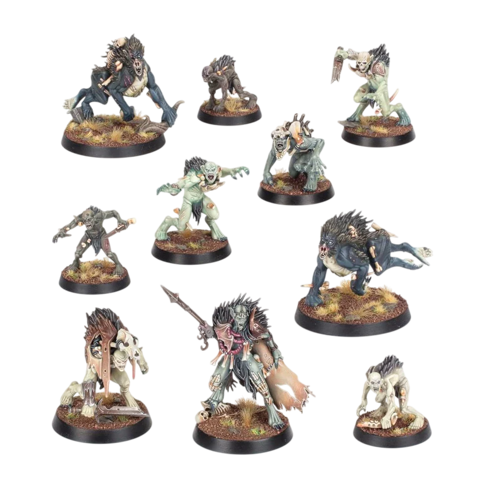 Warcry: Royal Beastflayers (Unpainted) (Assembled)
