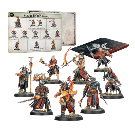 Warcry: Scions of the Flame (Custom Painted) (Assembled)