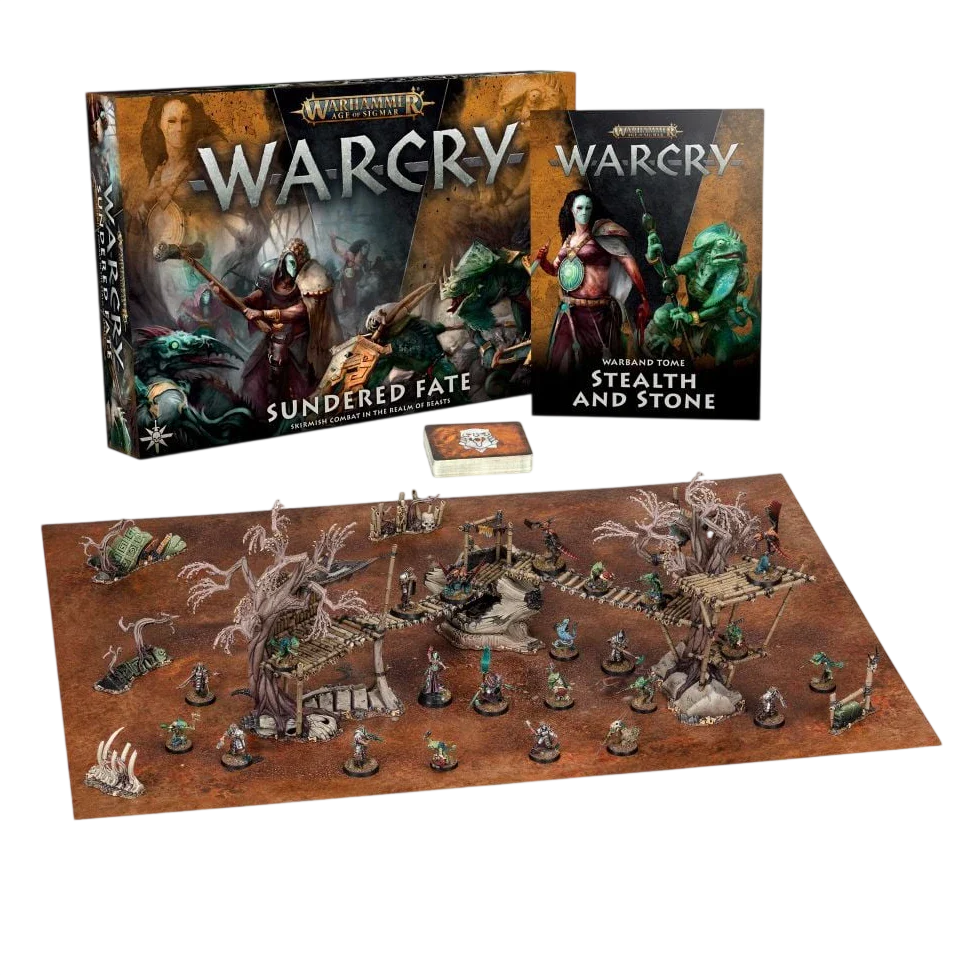 Warcry: Sundered Fate (Unpainted) (Assembled)