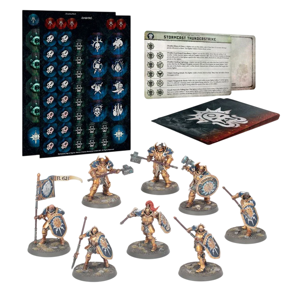 Warcry: Thunderstrike Stormcast Eternals (Unpainted) (Assembled)