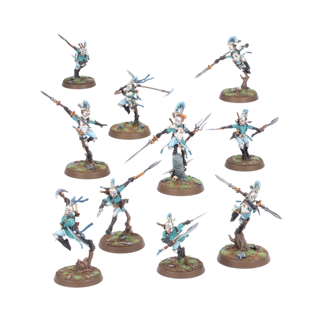 Warcry: Ydrilan Riverblades (Custom Painted) (Assembled)