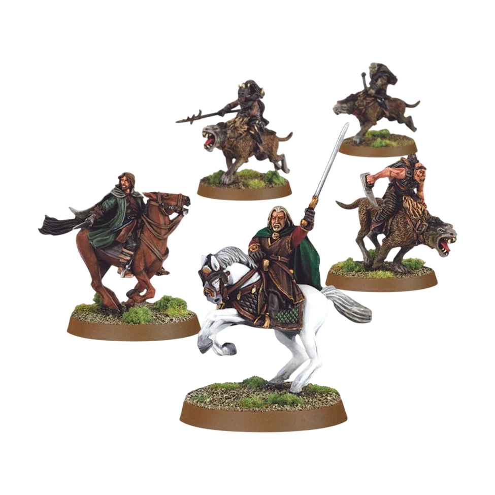 Warg Attack (5 figures) (New on Sprue)