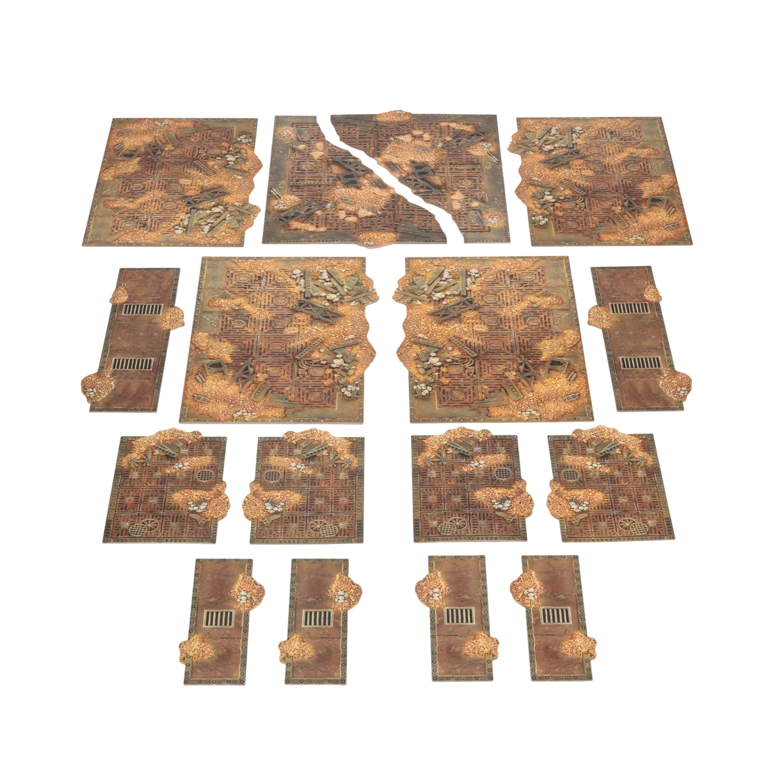 Warhammer 40,000: Terrain Area Set (Unpainted) (Assembled)