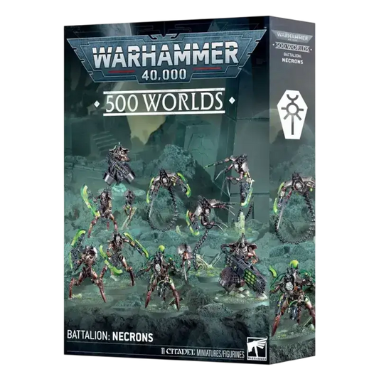500 Worlds Battalion: Necrons (New in Box)