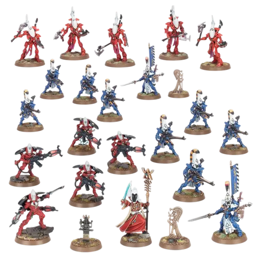 Combat Patrol: Aeldari (2025) (Custom Painted) (Assembled)