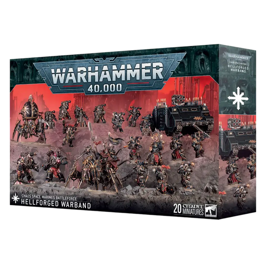Chaos Space Marines Battleforce: Hellforged Warband (New on Sprue)