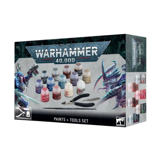 Warhammer 40k: Paints and Tools Set (New in Box)