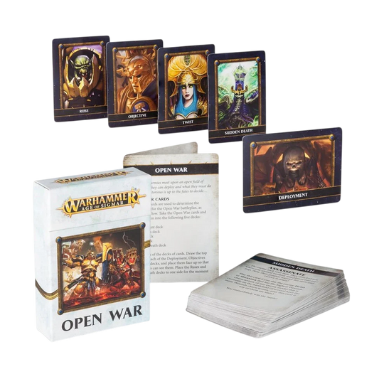 Warhammer Age Of Sigmar: Open War Cards (2017)