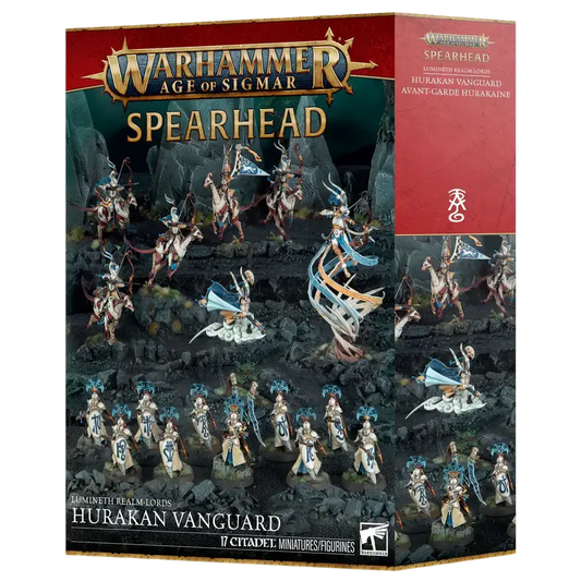 Spearhead: Lumineth Realm-lords – Hurakan Vanguard (New on Sprue)