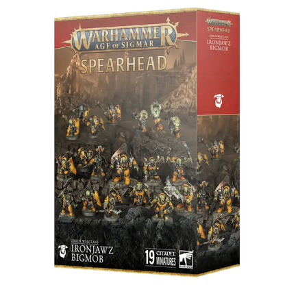 Spearhead: Orruk Warclans – Ironjawz Bigmob (New on Sprue)