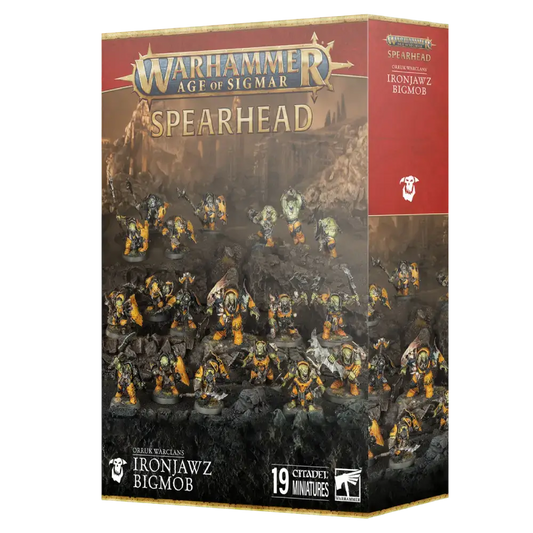 Spearhead: Orruk Warclans – Ironjawz Bigmob (New on Sprue)