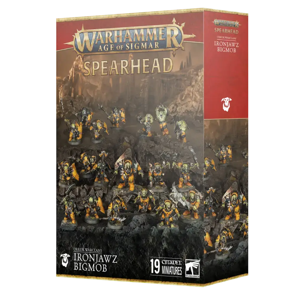 Spearhead: Orruk Warclans – Ironjawz Bigmob (New in Box) From Warhammer: Age of Sigmar