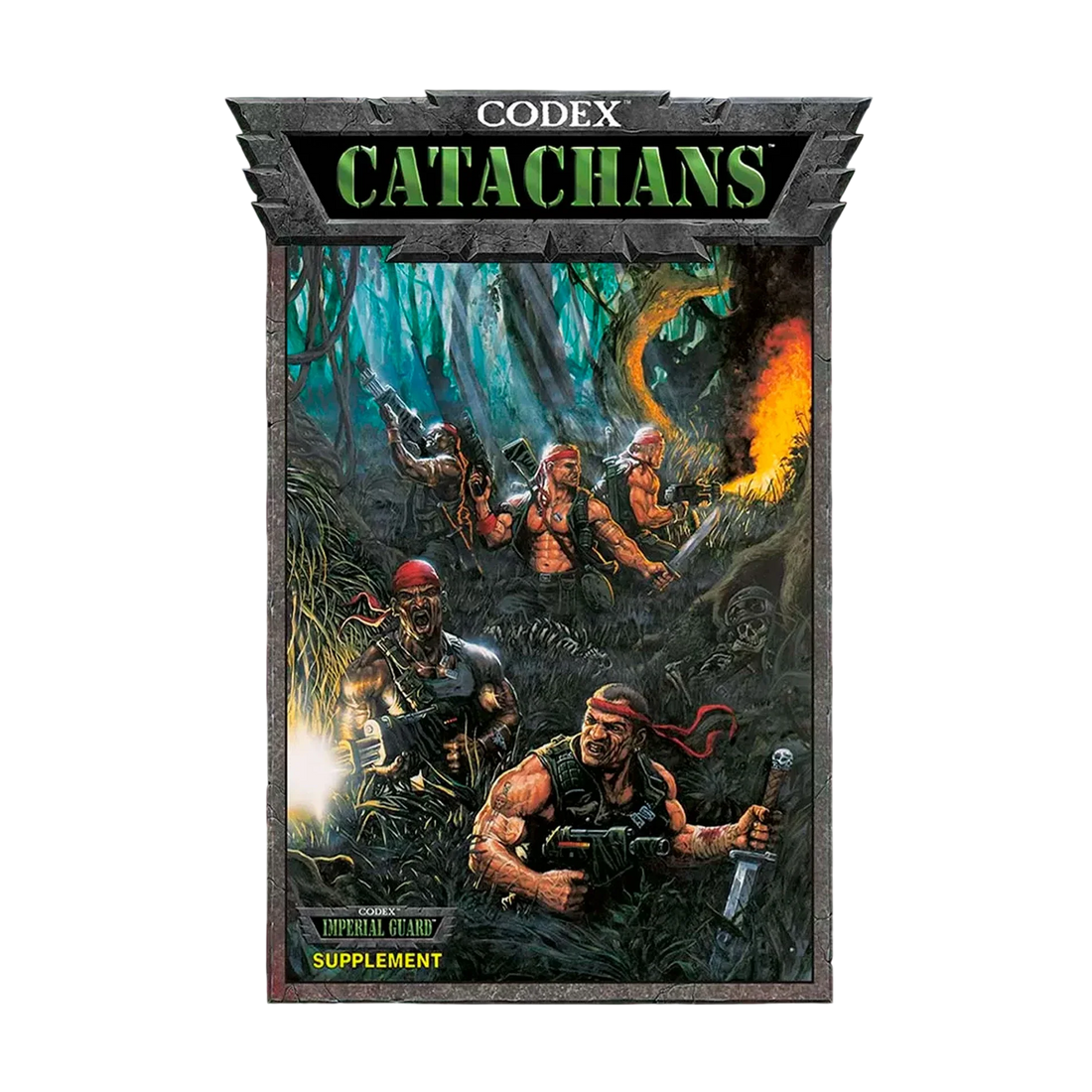 Warhammer Art - Codex: Catachans (2000) Art Print (2024)