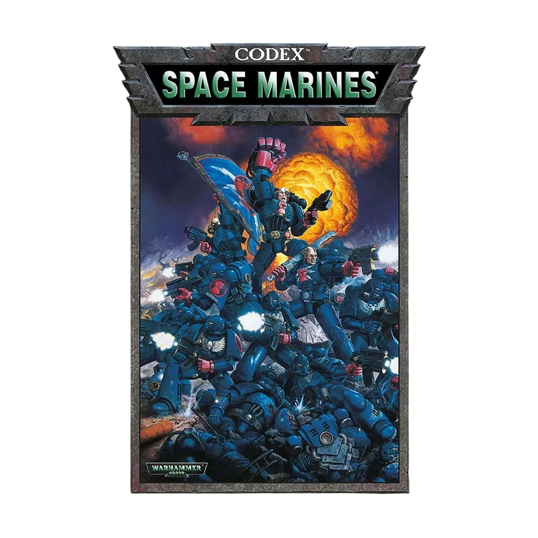 Warhammer Art - Codex: Space Marines (1998) Art Print (2024)