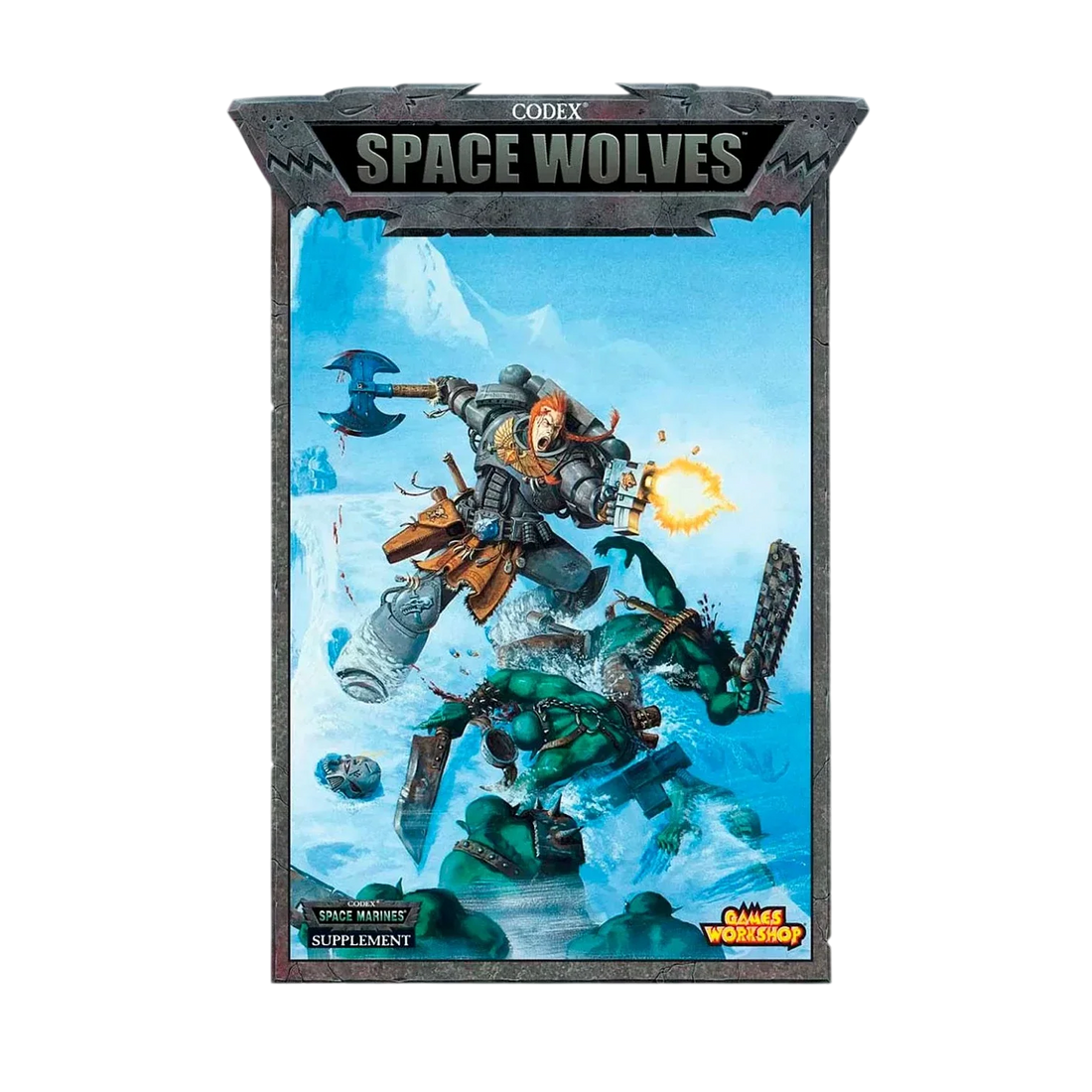 Warhammer Art - Codex: Space Wolves (2000) Art Print (2024)