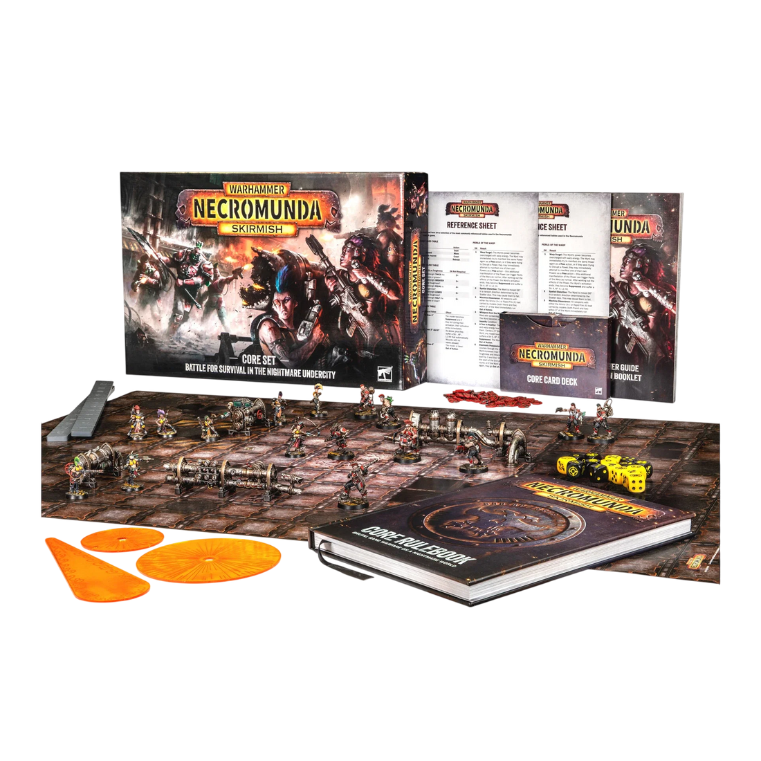Warhammer Necromunda Skirmish: Core Set (Custom Painted) (Assembled)