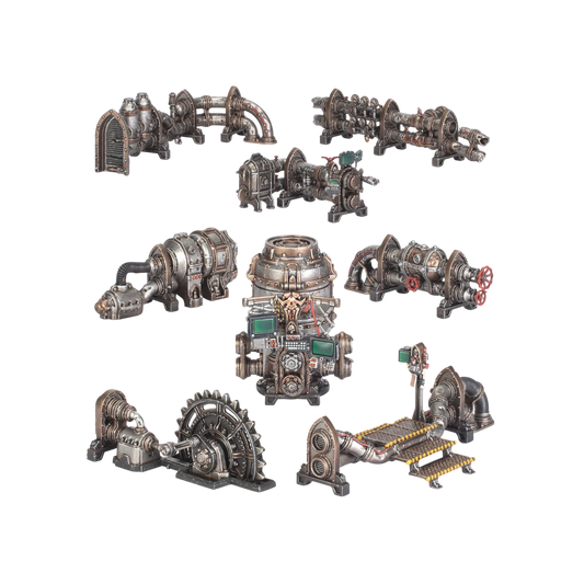 Warhammer Necromunda: Zone Mortalis Factoria Pipes (New on Sprue)