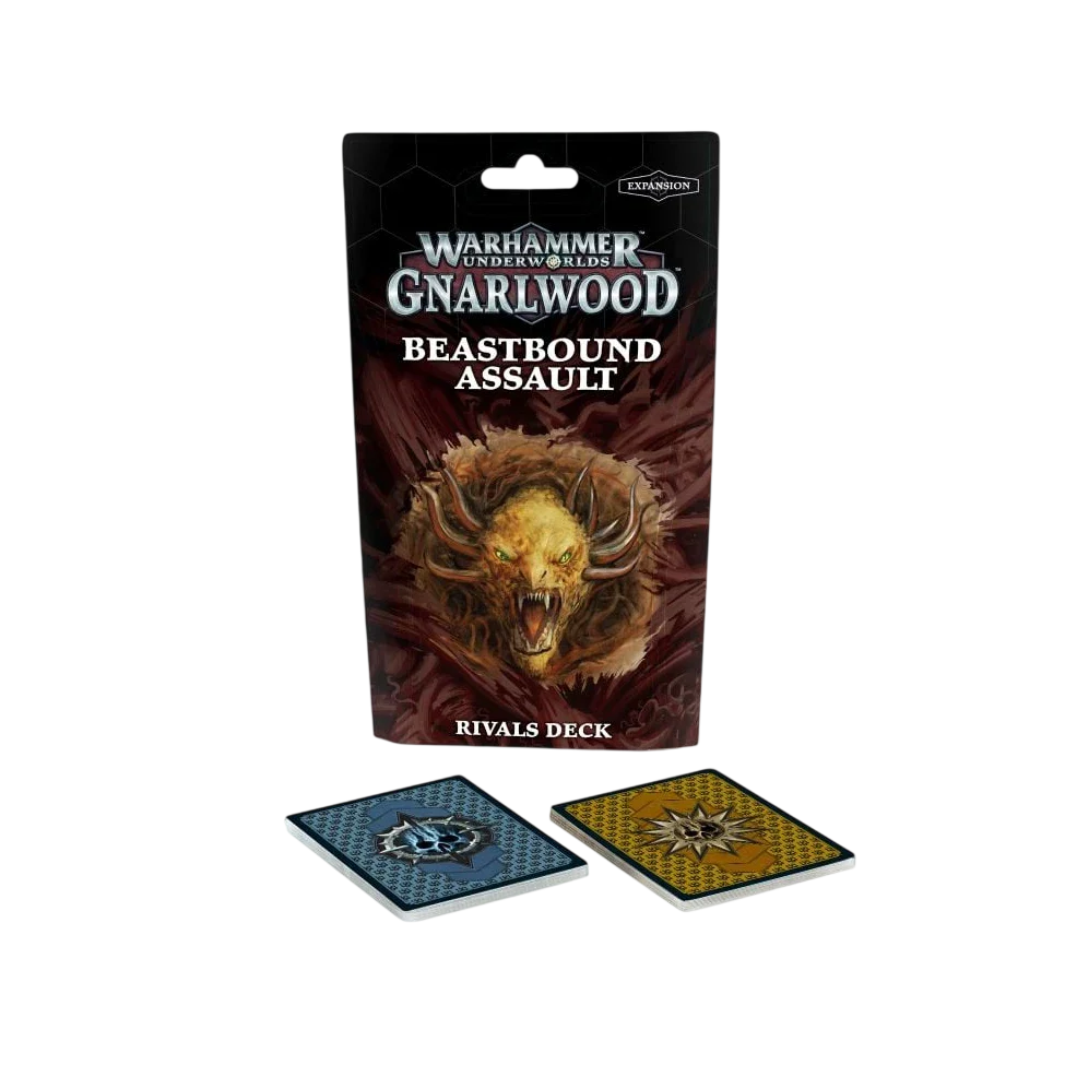 Warhammer Underworlds: Gnarlwood - Beastbound Assault Rivals Deck (New in Box)