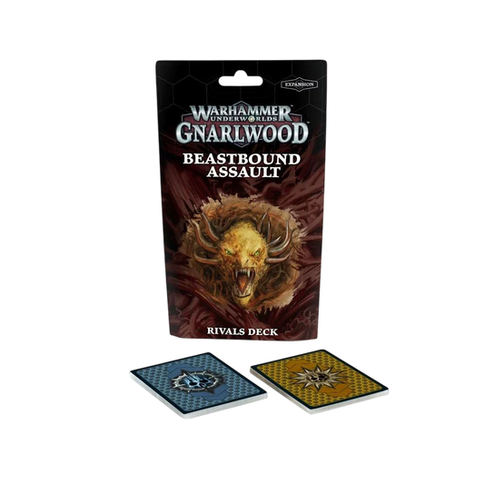 Warhammer Underworlds: Gnarlwood - Beastbound Assault Rivals Deck (New in Box)