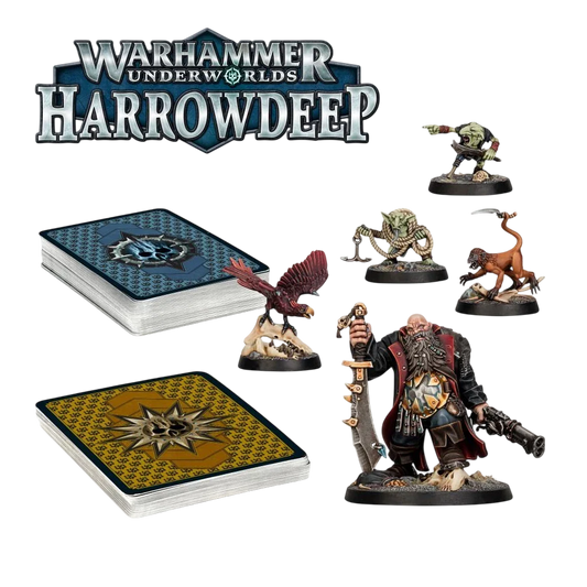 Warhammer Underworlds: Harrowdeep - Blackpowder's Buccaneers (Unpainted) (Assembled)