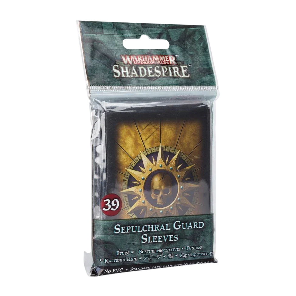 Warhammer Underworlds: Shadespire - Sepulchral Guard Sleeves (New in Box)