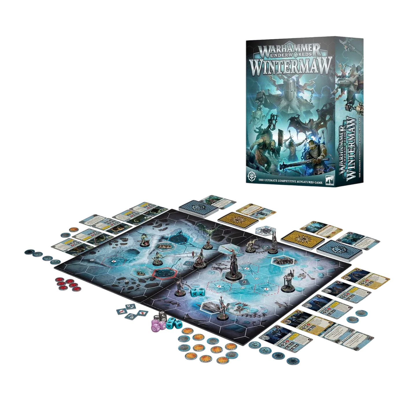 Warhammer Underworlds: Wintermaw (Custom Painted) (Assembled)