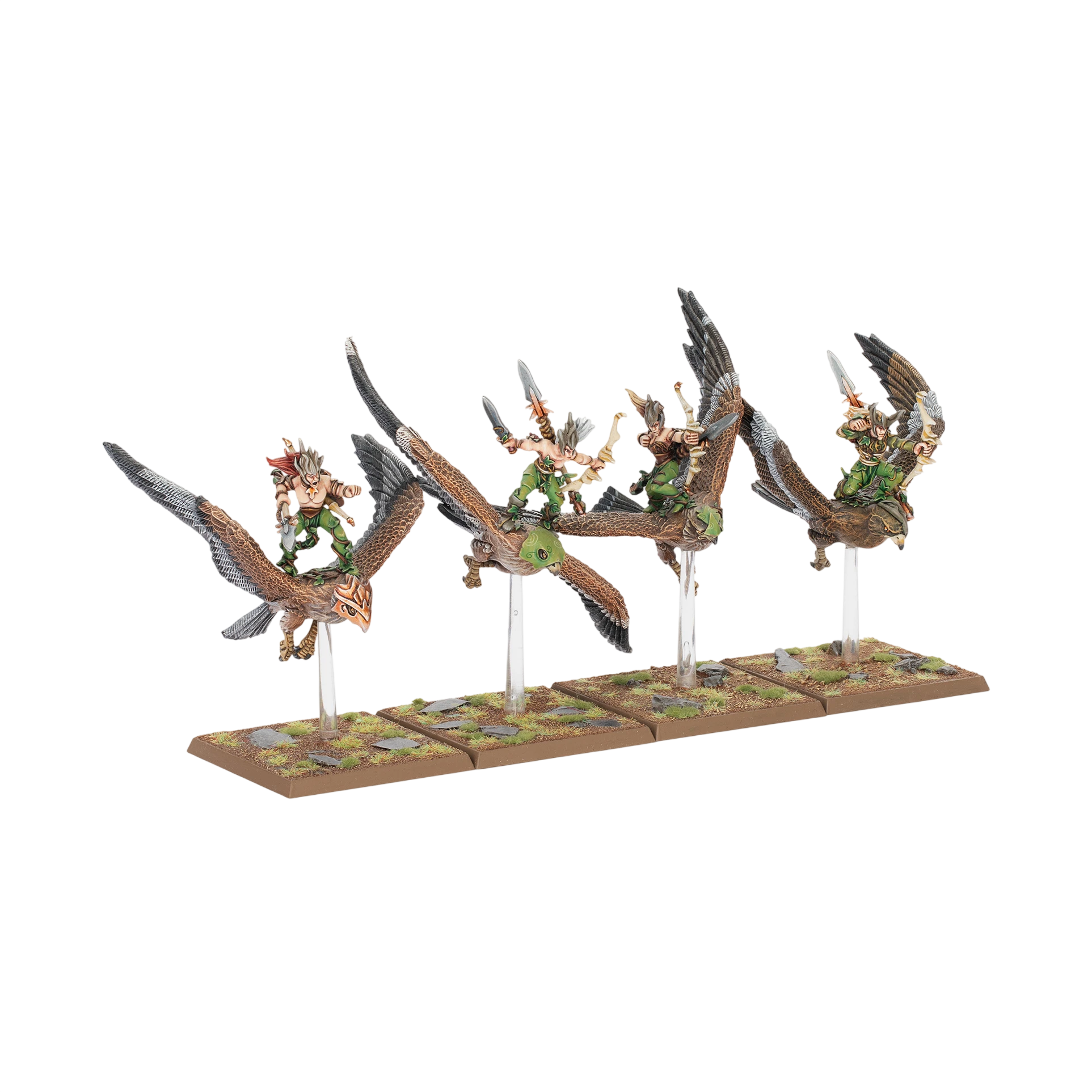 Warhawk Riders (Custom Painted) (Assembled) from Warhammer: The Old World