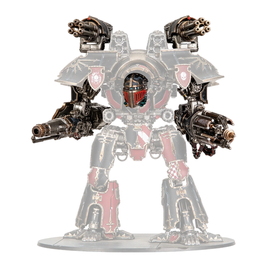 Warlord Titan Weapons: Quake Cannon, Conversion Beam Extirpator, Paired Gatling Blasters, and Paired Turbo-Laser Destructors (Unpainted) (Assembled)