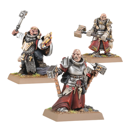 Warrior Priests of Sigmar (Unpainted) (Assembled)