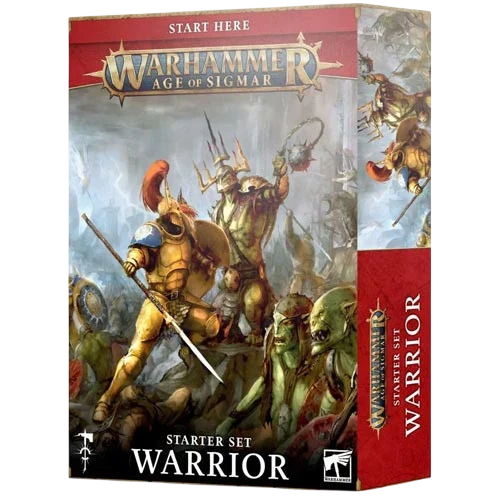Warrior Starter Set (4th Ed) (Custom Painted) (Assembled) from Age of Sigmar