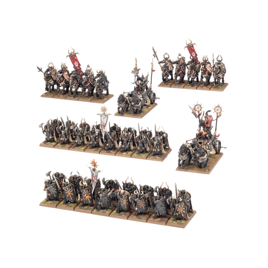Warriors of Chaos Battalion (Unpainted) (Assembled)