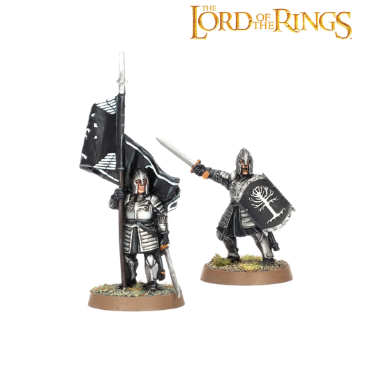 Minas Tirith™ Command Set 1 (Unpainted) (Assembled)
