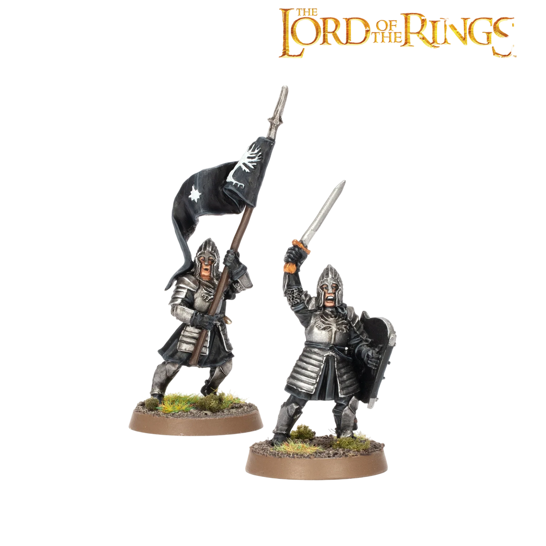 Warriors of Minas Tirith™ Command Set 2 (Unpainted) (Assembled)