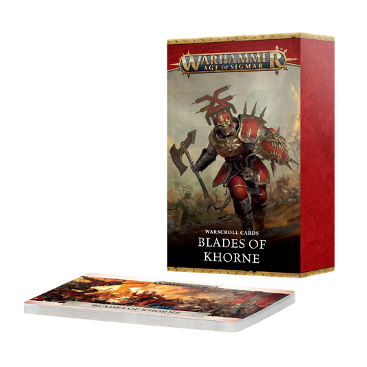 Warscroll Cards: Blades of Khorne (2025)