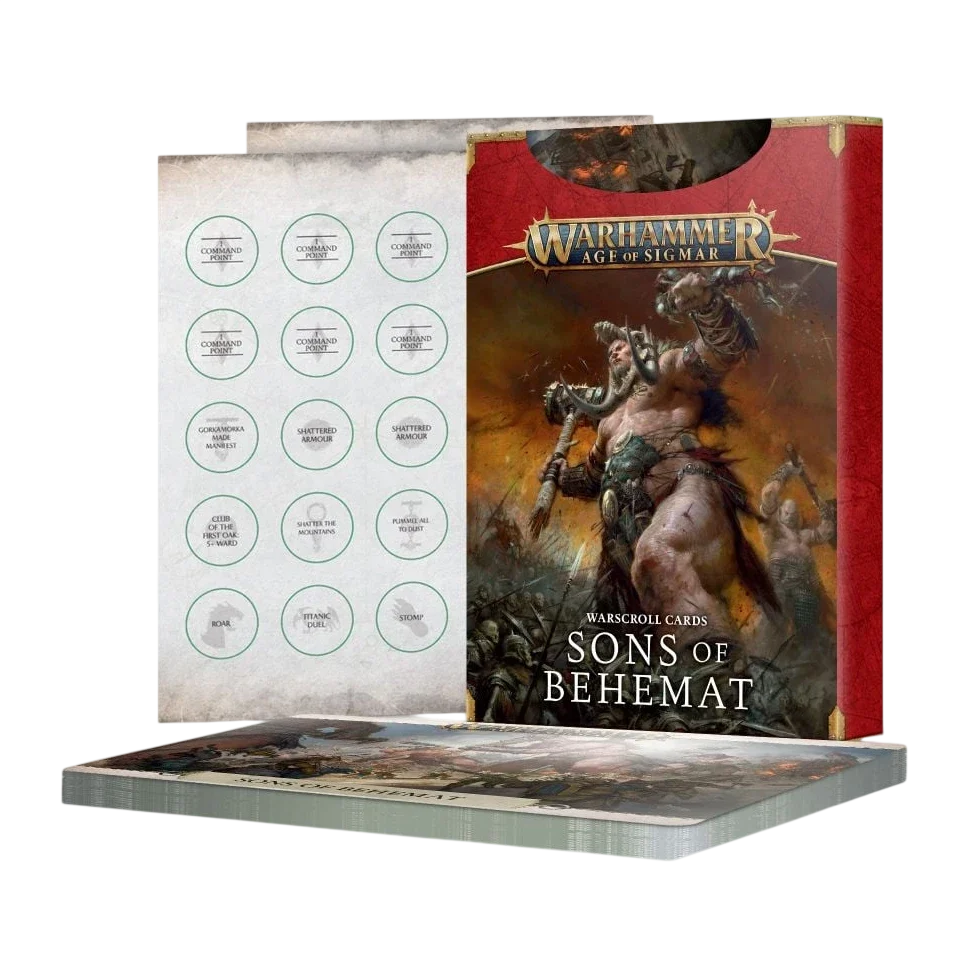 Warscroll Cards: Sons of Behemat (2022)