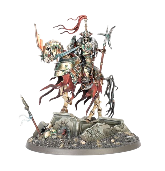 Wight King on Skeletal Steed (Unpainted) (Assembled)