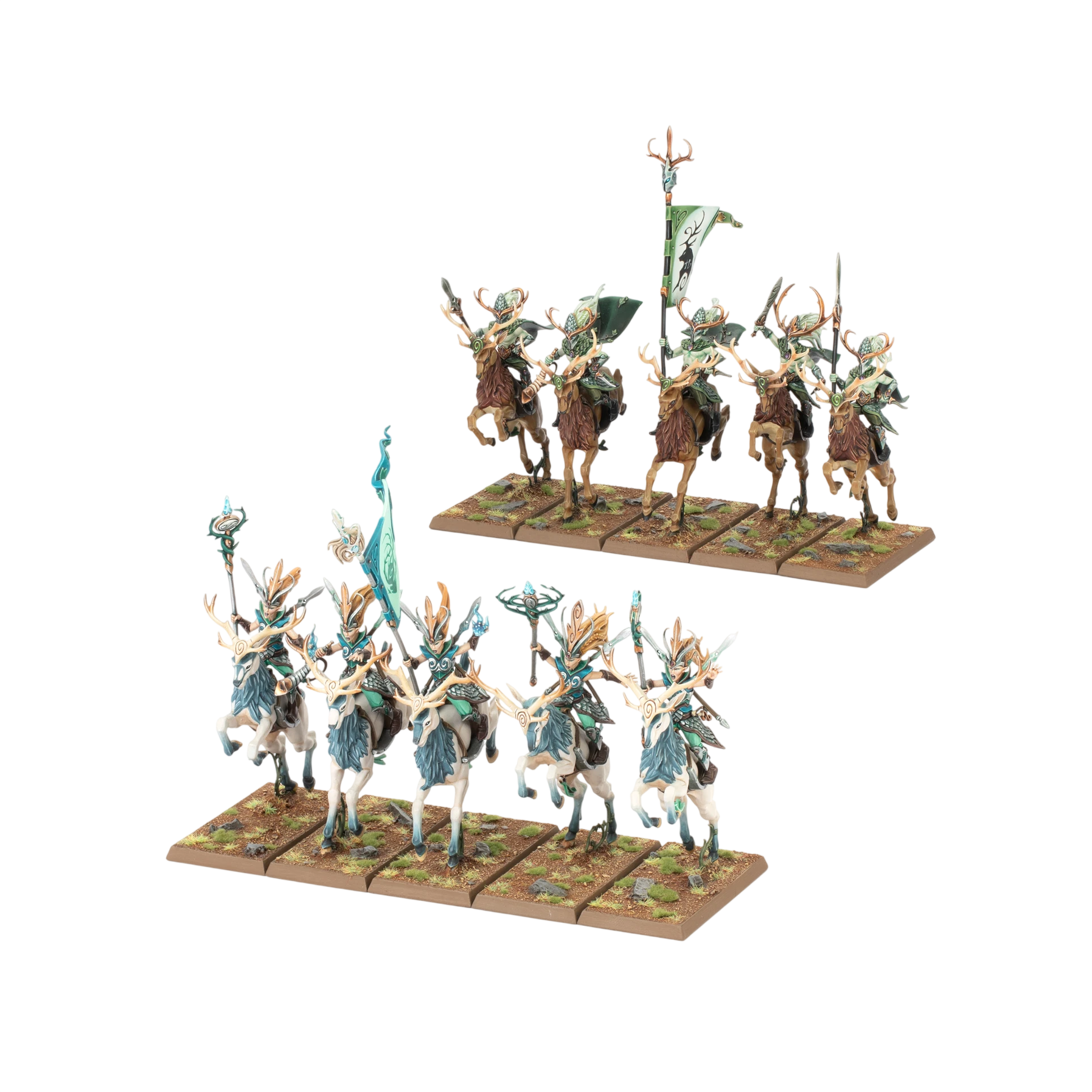 Wild Riders (Custom Painted) (Assembled) from Warhammer: The Old World