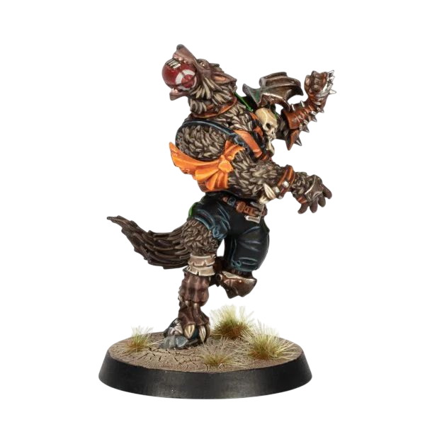 Wilhelm Chaney (Custom Painted) (Assembled) from Blood Bowl